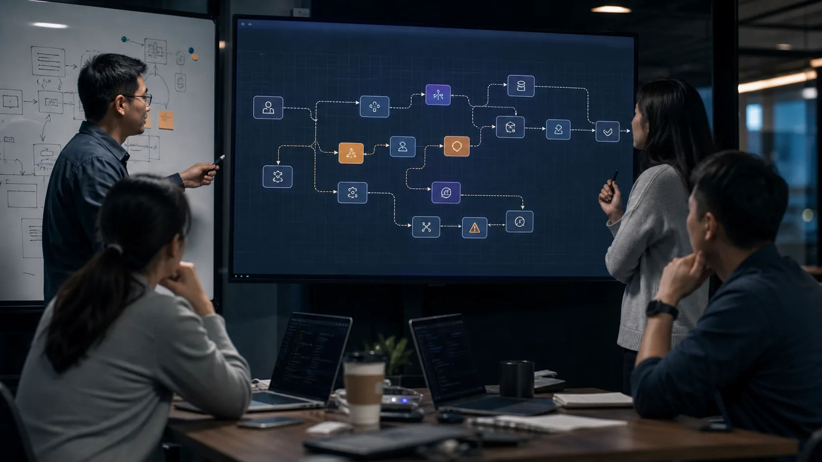 LangGraph stateful AI agent workflow for operations