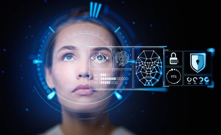AI vision for face detection