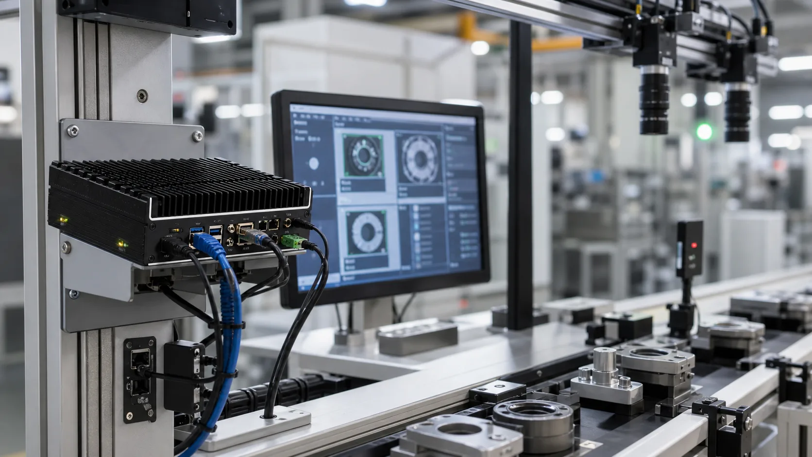 Edge AI device deployed for industrial vision