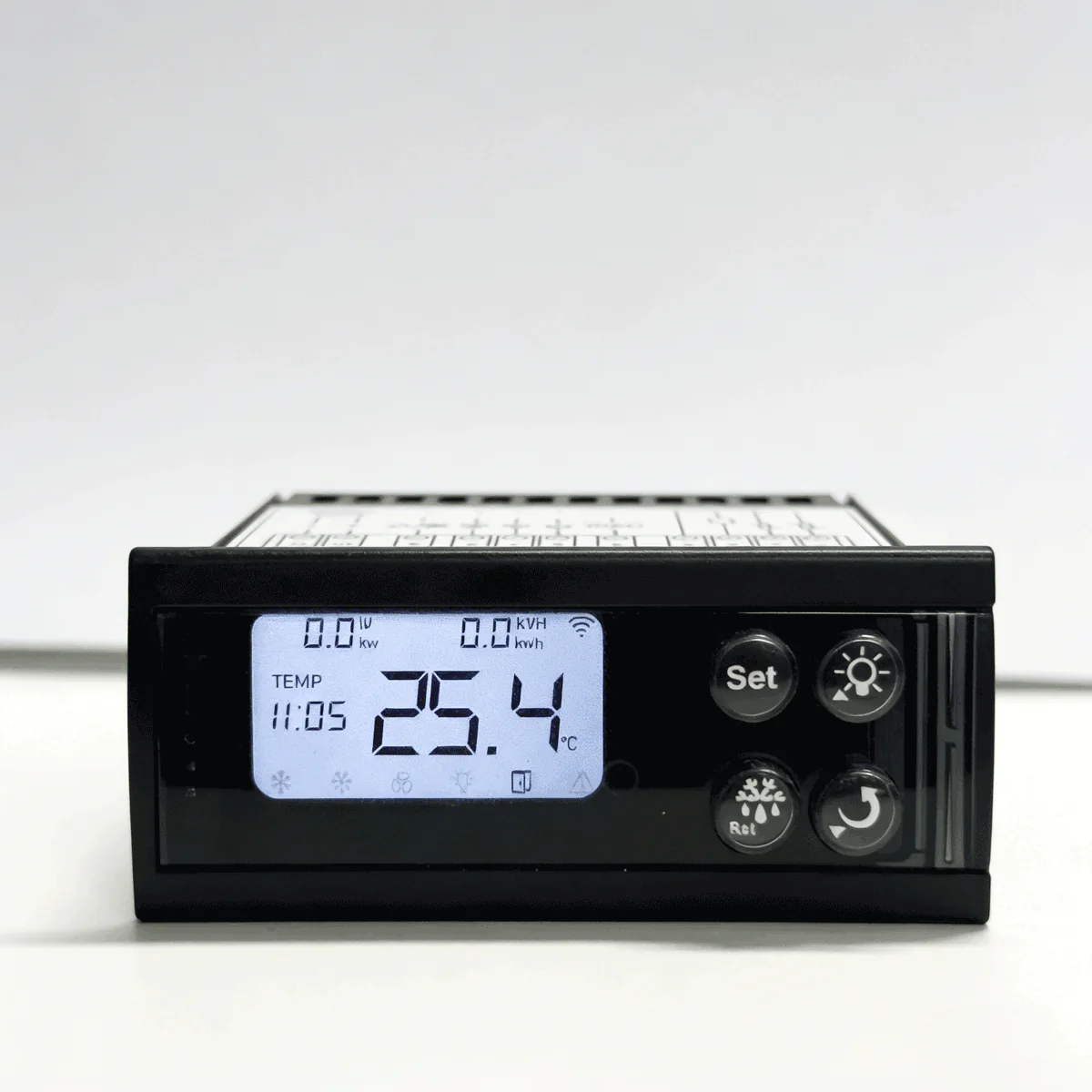 Wi-Fi smart refrigeration controller front view